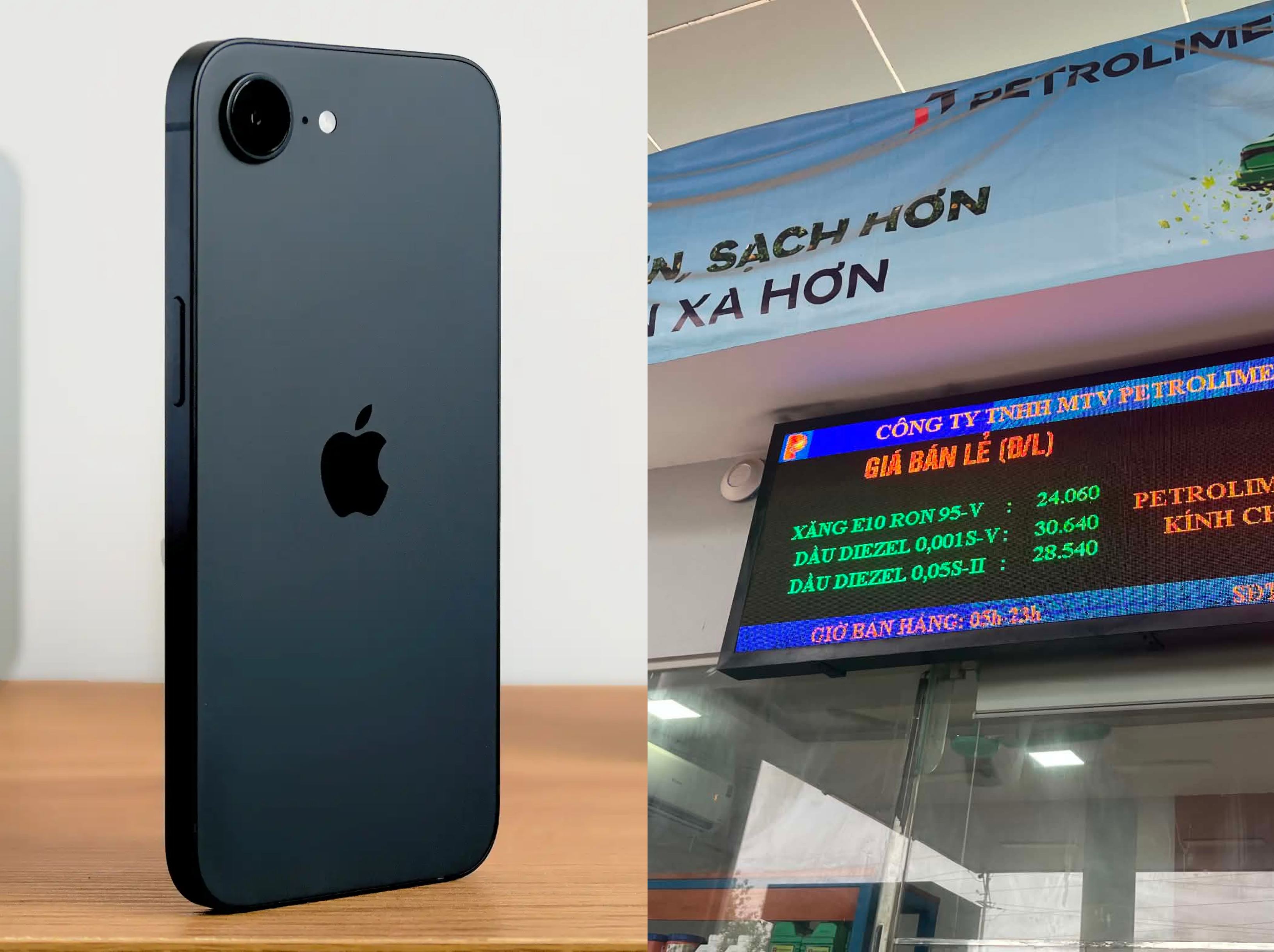 Gi&aacute; xăng dầu trưa ng&agrave;y 8/10: Xăng E10 hơn 27.000 đồng/l&iacute;t, dự b&aacute;o tăng chiều nay, iPhone 16e gi&aacute; mềm