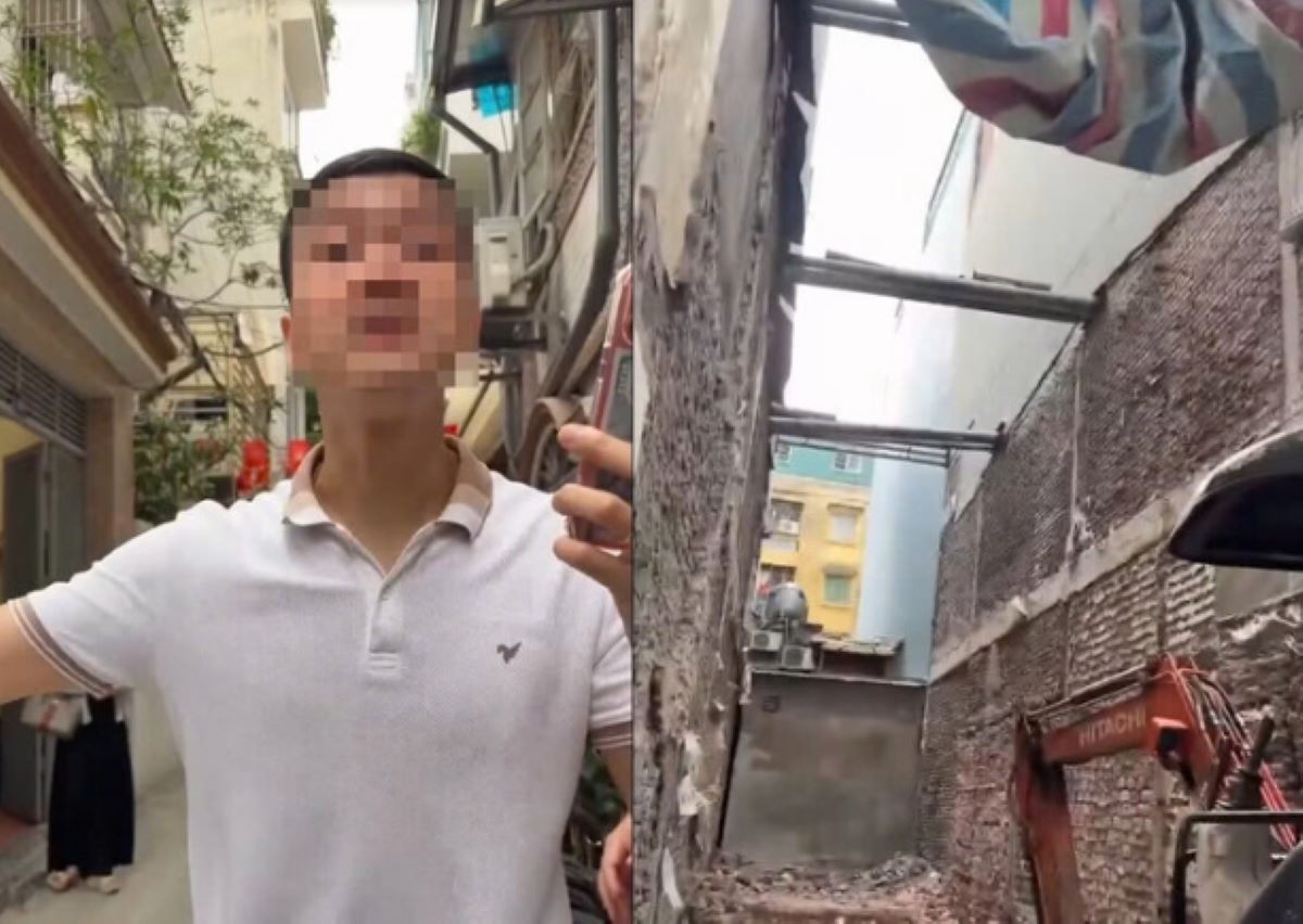 Vụ m&acirc;u thuẫn chủ nh&agrave; v&agrave; người nhận ph&aacute; dỡ c&ocirc;ng tr&igrave;nh ở H&agrave; Nội, h&eacute; lộ t&igrave;nh tiết đ&aacute;ng ch&uacute; &yacute;!