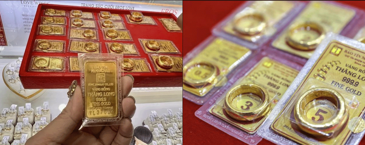 Cập nhật gi&aacute; v&agrave;ng trưa h&ocirc;m nay 9/10: V&agrave;ng SJC v&agrave;ng nhẫn vẫn ở v&ugrave;ng gi&aacute; thấp, người mua lỗ tới 5,4 triệu sau 2 th&aacute;ng