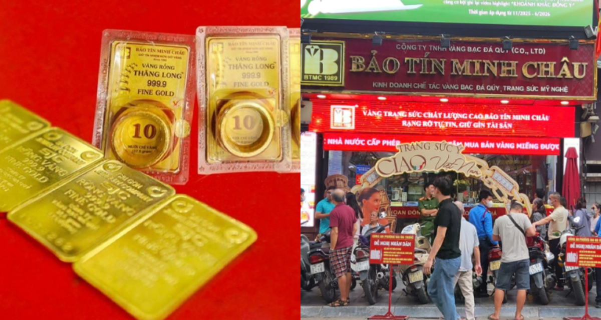 Bảng gi&aacute; v&agrave;ng h&ocirc;m nay 9/10: V&agrave;ng SJC v&agrave;ng 9999 đảo tăng sau chuỗi giữ gi&aacute; l&acirc;u, vẫn thu h&uacute;t lực mua!