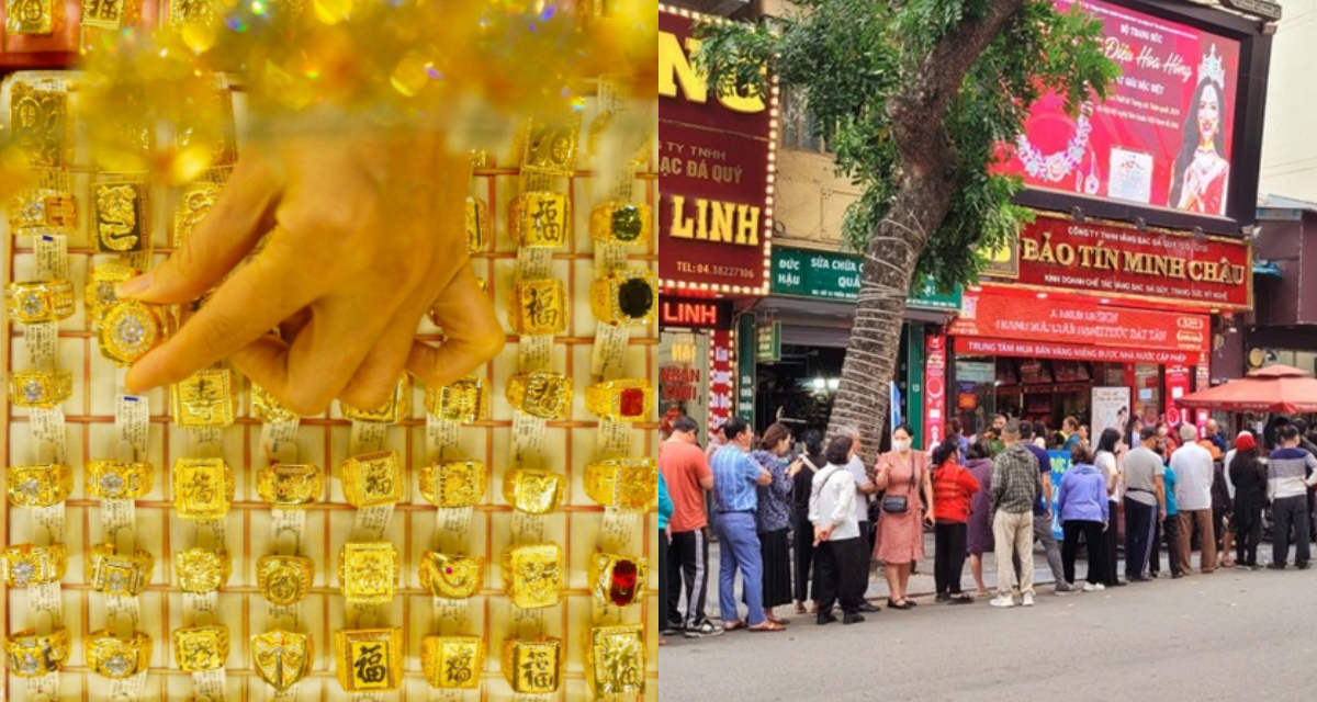 Cập nhật gi&aacute; v&agrave;ng h&ocirc;m nay chiều 9/10: V&agrave;ng SJC v&agrave;ng nhẫn bật gi&aacute;, nhiều người mua v&agrave;ng \'để d&agrave;nh\'