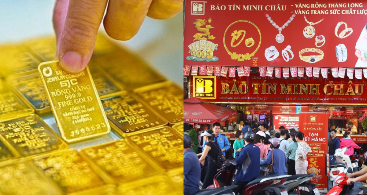 Gi&aacute; v&agrave;ng h&ocirc;m nay 10/10: V&agrave;ng miếng SJC v&agrave;ng nhẫn 9999 đảo tăng mạnh, cảnh b&aacute;o rủi ro mua đuổi