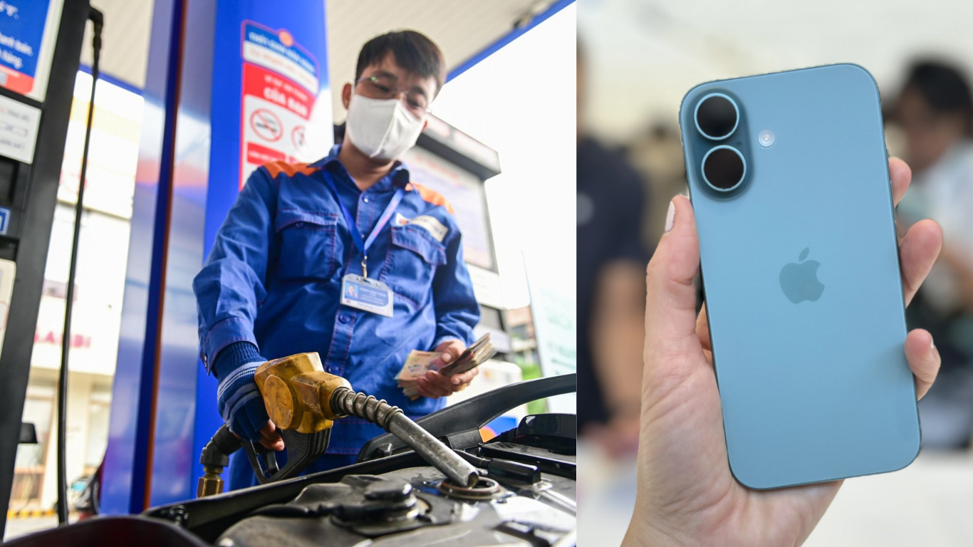 Gi&aacute; xăng dầu h&ocirc;m nay 12/10 chỉ từ 21.092 đồng, Diesel giảm liền 2 kỳ, gi&aacute; iPhone 16 giảm s&acirc;u
