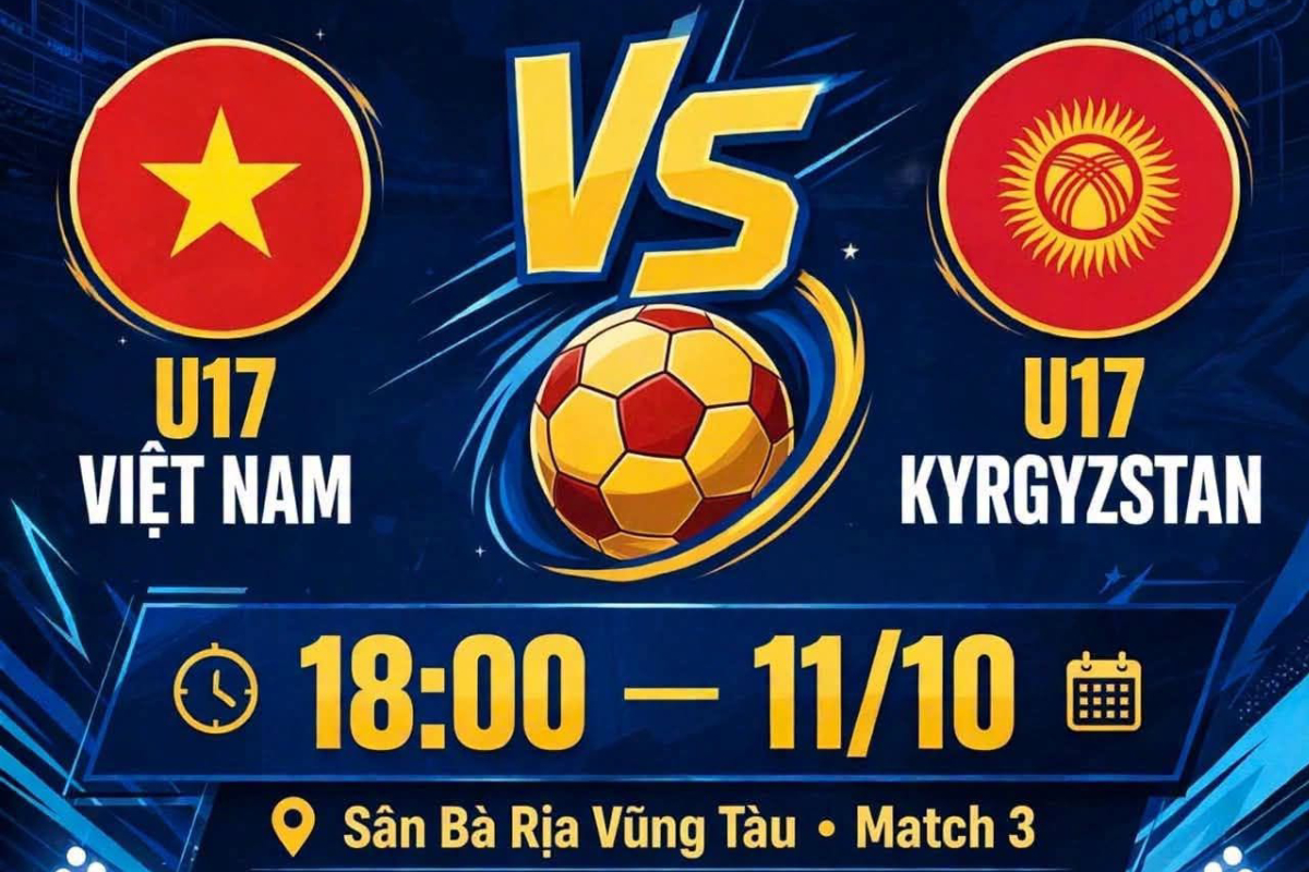 TRỰC TIẾP b&oacute;ng đ&aacute; Việt Nam h&ocirc;m nay 11/10 - Link xem trực tiếp U17 nữ Việt Nam vs U17 nữ Kyrgyzstan