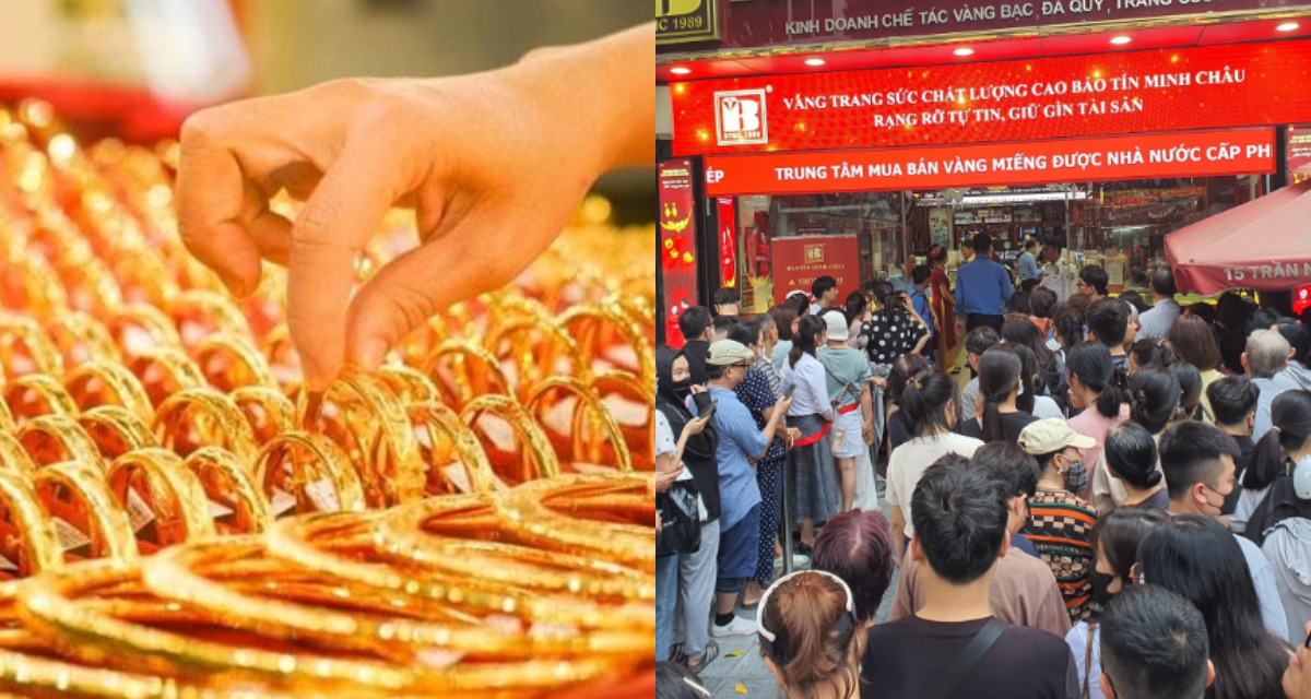 Cập nhật gi&aacute; v&agrave;ng h&ocirc;m nay 12/10: V&agrave;ng miếng v&agrave;ng nhẫn bất ngờ tăng sốc phi&ecirc;n s&aacute;ng theo đ&agrave; thế giới