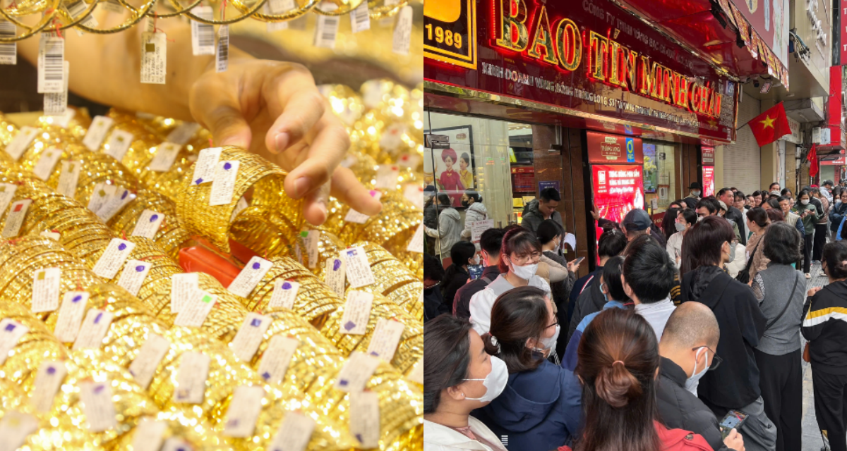 Gi&aacute; v&agrave;ng h&ocirc;m nay 12/10: V&agrave;ng miếng v&agrave;ng nhẫn bất ngờ lao dốc kh&ocirc;ng phanh, nh&agrave; v&agrave;ng b&aacute;o \'ch&aacute;y h&agrave;ng\'