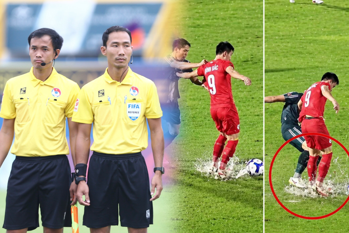 Thiếu c&ocirc;ng bằng với Đ&igrave;nh Bắc, trọng t&agrave;i FIFA nguy cơ bị VFF treo c&ograve;i