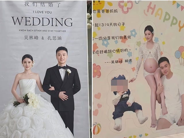 Nam thanh ni&ecirc;n bị nghi &lsquo;tr&ugrave;ng h&ocirc;n&rsquo; khi tổ chức lễ cưới v&agrave; tiệc mừng con 3 th&aacute;ng với người phụ nữ kh&aacute;c ở c&ugrave;ng 1 nh&agrave; h&agrave;ng