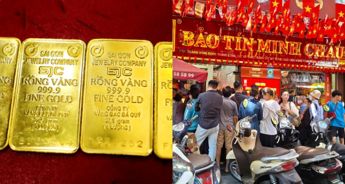 Bảng gi&aacute; v&agrave;ng h&ocirc;m nay 13/10: V&agrave;ng SJC v&agrave;ng 9999 đảo chiều ph&uacute;t ch&oacute;t, thị trường rung lắc mạnh
