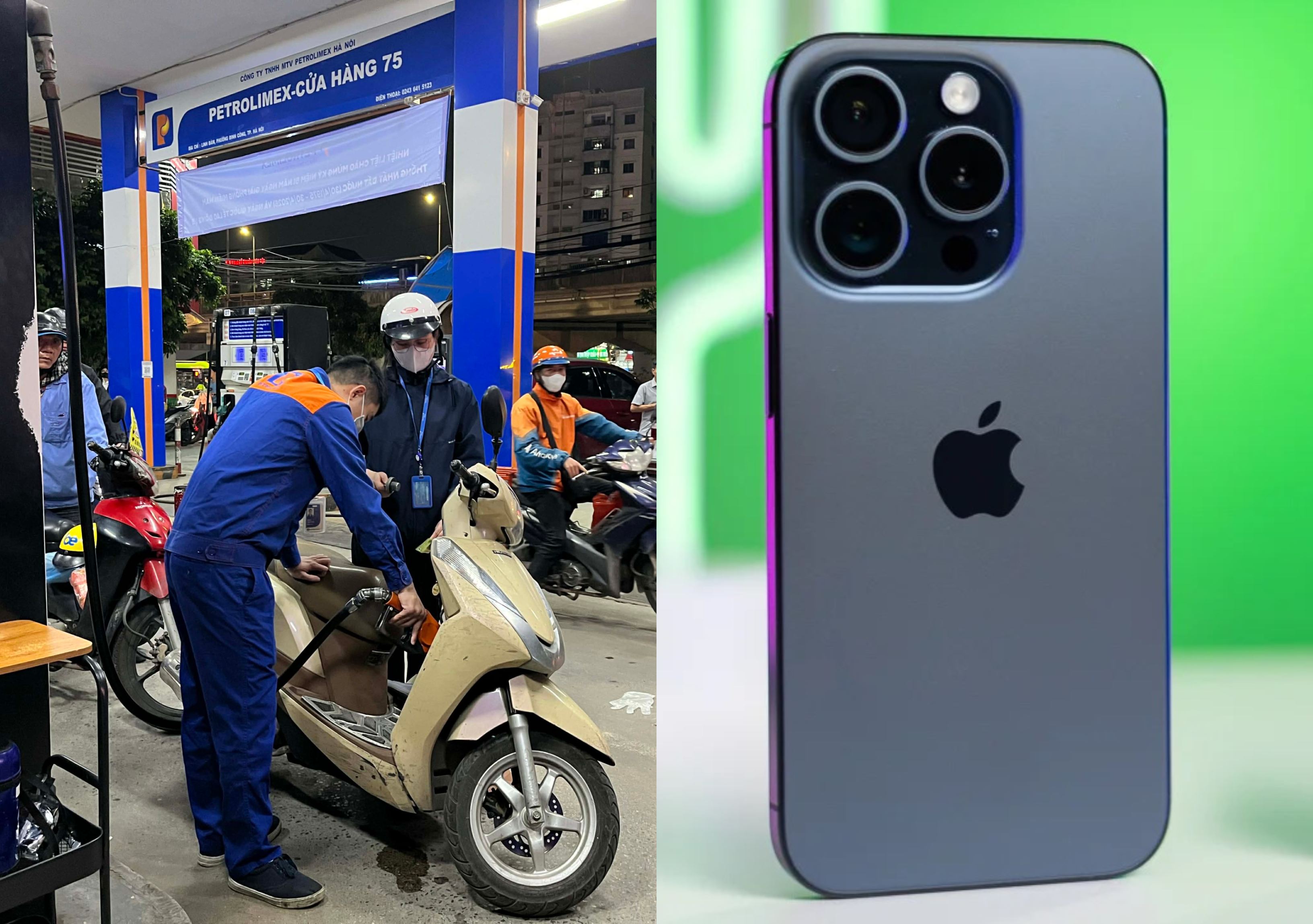 Gi&aacute; xăng dầu h&ocirc;m nay tối 13/10: Thế giới vẫn tăng, Xăng E5, E10 tăng hơn 1.000 đồng/l&iacute;t từ tuần trước, iPhone 15 Pro rẻ