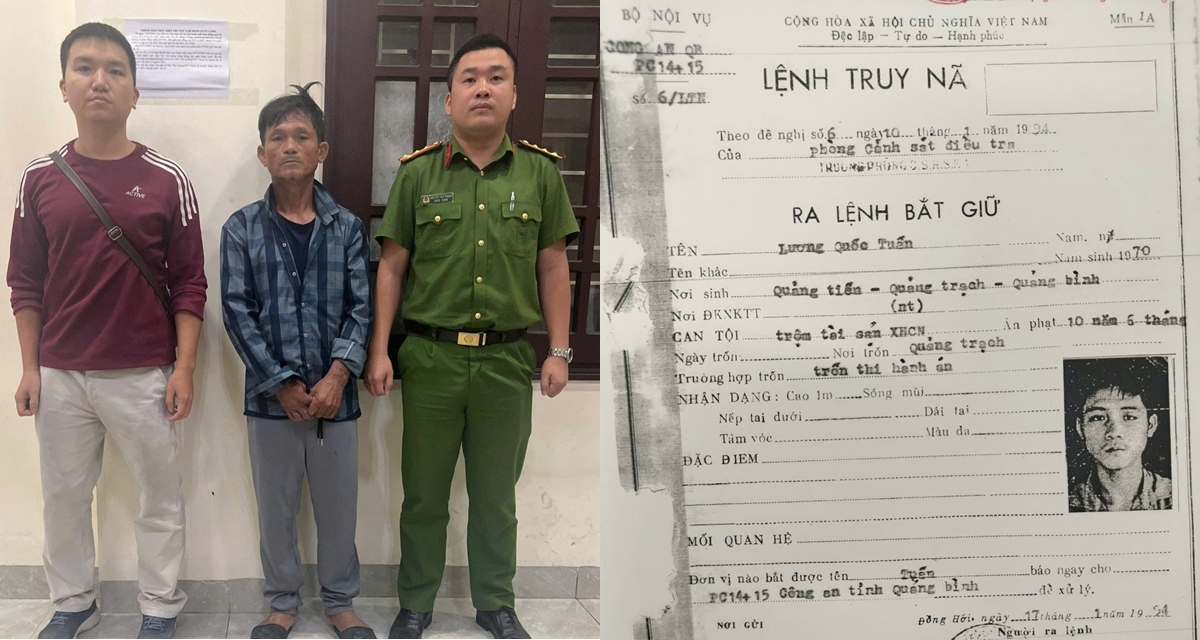 Bắt Lương Quốc Tuấn SN 1970 trốn truy n&atilde; 32 năm: Đổi t&ecirc;n, lập gia đ&igrave;nh, c&oacute; 2 con trai vẫn kh&ocirc;ng thể tho&aacute;t