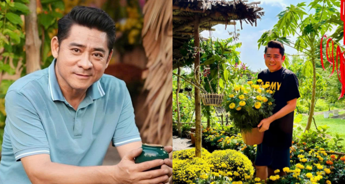 Gia t&agrave;i \'b&igrave;nh dị\' của diễn vi&ecirc;n Huỳnh Anh Tuấn ở tuổi 58: Vườn qu&ecirc; 2000m&sup2; đầy đủ ao c&aacute; v&agrave; c&acirc;y tr&aacute;i