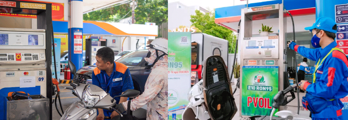 Cập nhật dự b&aacute;o gi&aacute; xăng dầu trong nước chiều nay 15/10 mới nhất: Xăng E10 v&agrave; E5 giảm kỷ lục sau nhiều phi&ecirc;n tăng mạnh