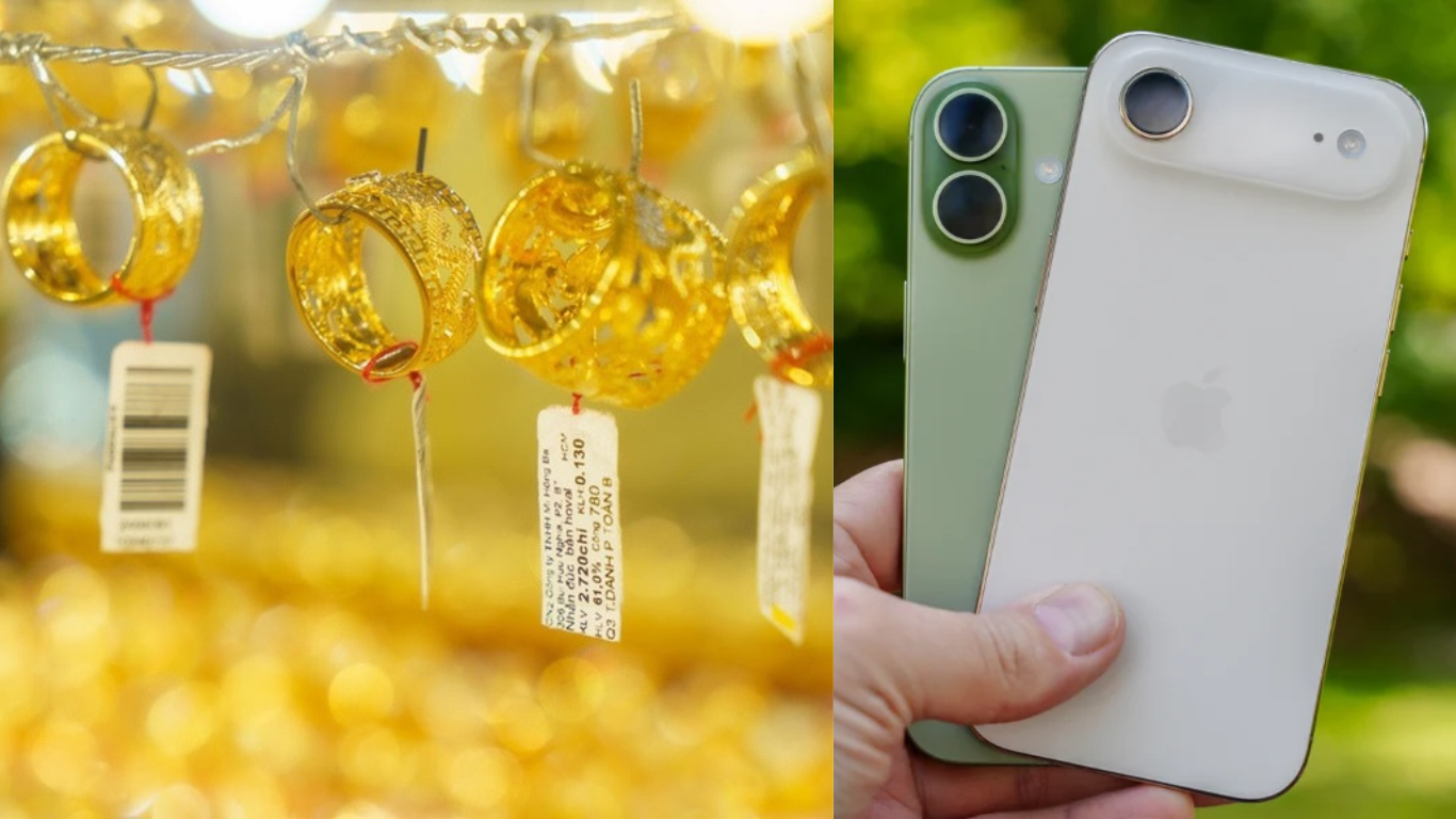 Gi&aacute; v&agrave;ng h&ocirc;m nay chiều 15/10: Bảo T&iacute;n Minh Ch&acirc;u giảm chiều mua, Mi Hồng ngược d&ograve;ng tăng gi&aacute;, iPhone 17 cũ rẻ
