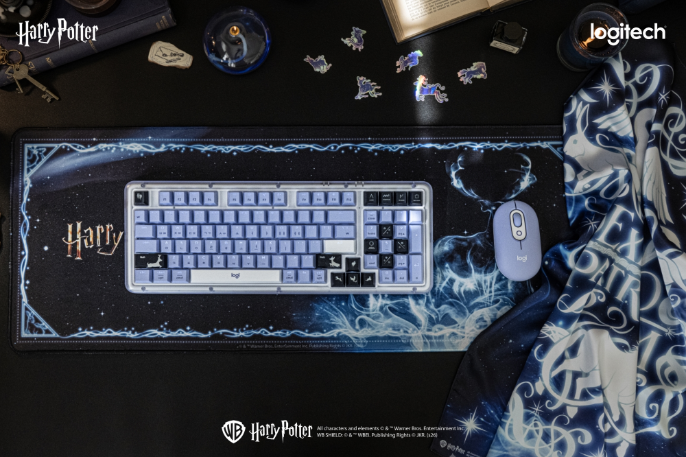 Logitech ra mắt b&agrave;n ph&iacute;m cơ kh&ocirc;ng d&acirc;y ALTO KEYS K98M Harry Potter Patronus Edition