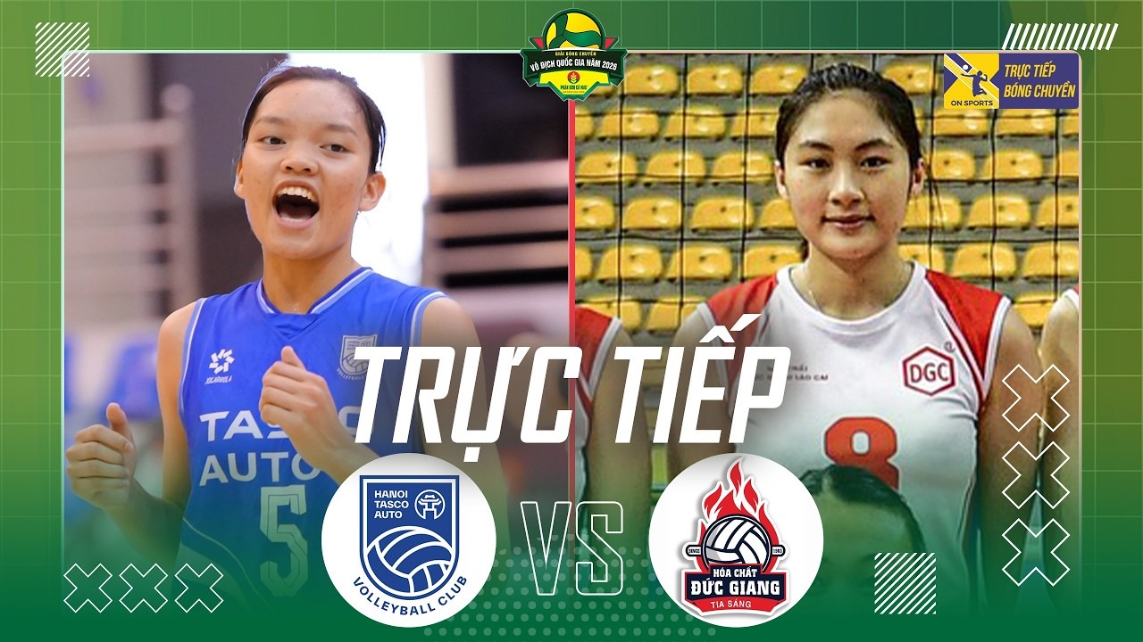 Link xem TRỰC TIẾP b&oacute;ng chuyền nữ VĐQG 2026 h&ocirc;m nay 15/10 - K&ecirc;nh ph&aacute;t s&oacute;ng H&agrave; Nội Tasco vs HCĐG L&agrave;o Cai