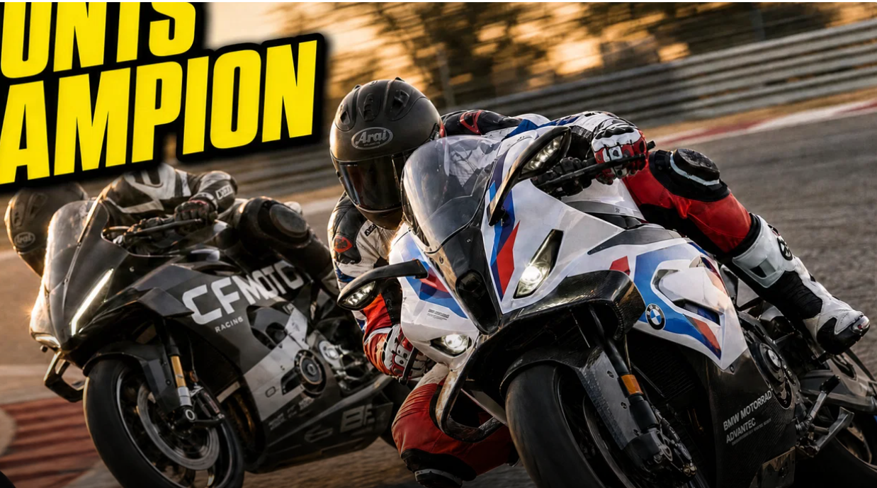 CFMoto V4 SR-RR đạt gần 316 km/h, đ&ograve;i đấu BMW M 1000 RR? H&eacute; lộ c&uacute; lừa từ con số 180 kg