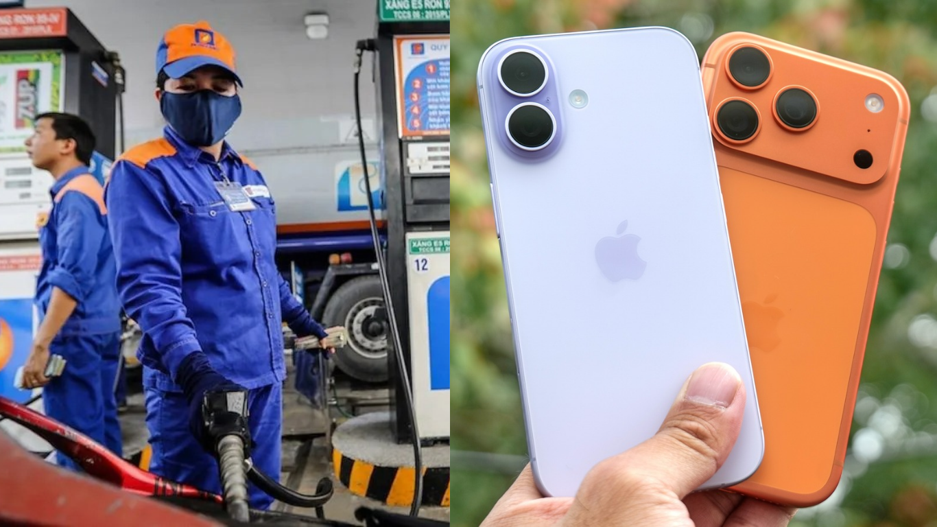 Gi&aacute; xăng dầu h&ocirc;m nay 17/10: Đắt nhất 29.106 đồng, gi&aacute; xăng E10 giảm mạnh, bảng gi&aacute; iPhone 17 c&oacute; giảm?