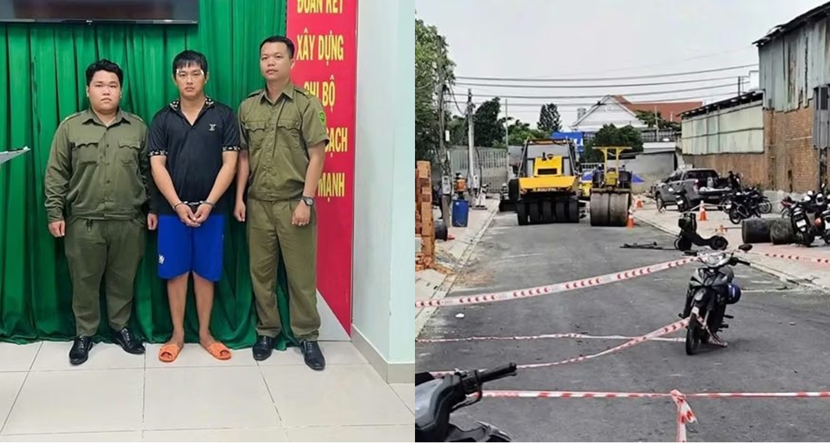 Tr&iacute;ch xuất camera vụ nam c&ocirc;ng nh&acirc;n bị xe lu c&aacute;n tử vong ở TP HCM, bắt 1 người đồng nghiệp li&ecirc;n quan