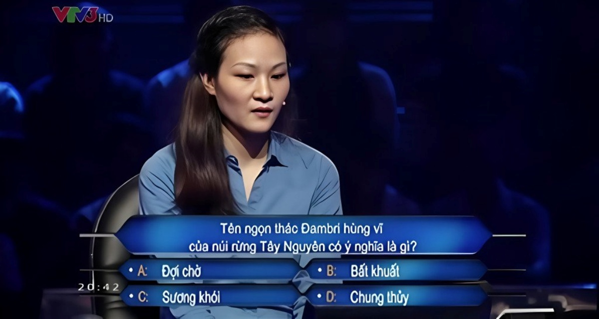 C&acirc;u hỏi khiến người chơi Ai L&agrave; Triệu Ph&uacute; d&ugrave;ng 3 quyền trợ gi&uacute;p nhưng vẫn sai, 100% kh&aacute;n giả mắc lỗi