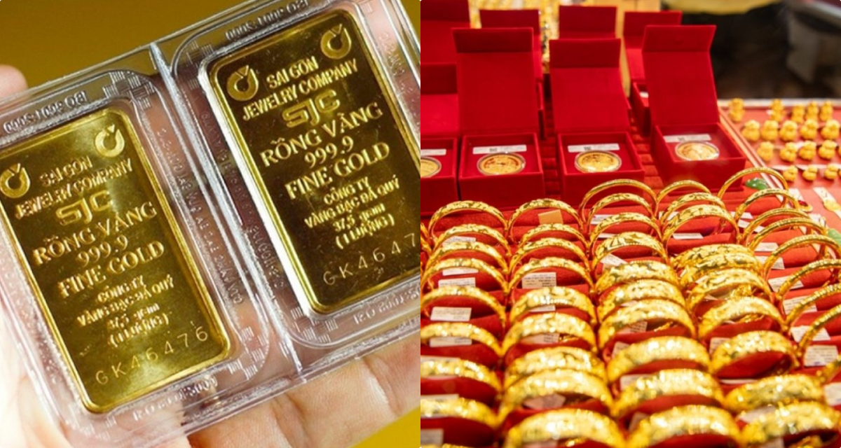 Bảng gi&aacute; v&agrave;ng h&ocirc;m nay 18/10: V&agrave;ng SJC v&agrave;ng 9999 giảm li&ecirc;n tục, ch&ecirc;nh trong v&agrave; ngo&agrave;i nước bị k&eacute;o gi&atilde;n