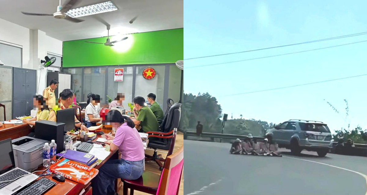 Đ&atilde; x&aacute;c định được nh&oacute;m 6 phụ nữ ngồi giữa kh&uacute;c cua đ&egrave;o Hải V&acirc;n để chụp ảnh, bị phạt bao nhi&ecirc;u tiền?