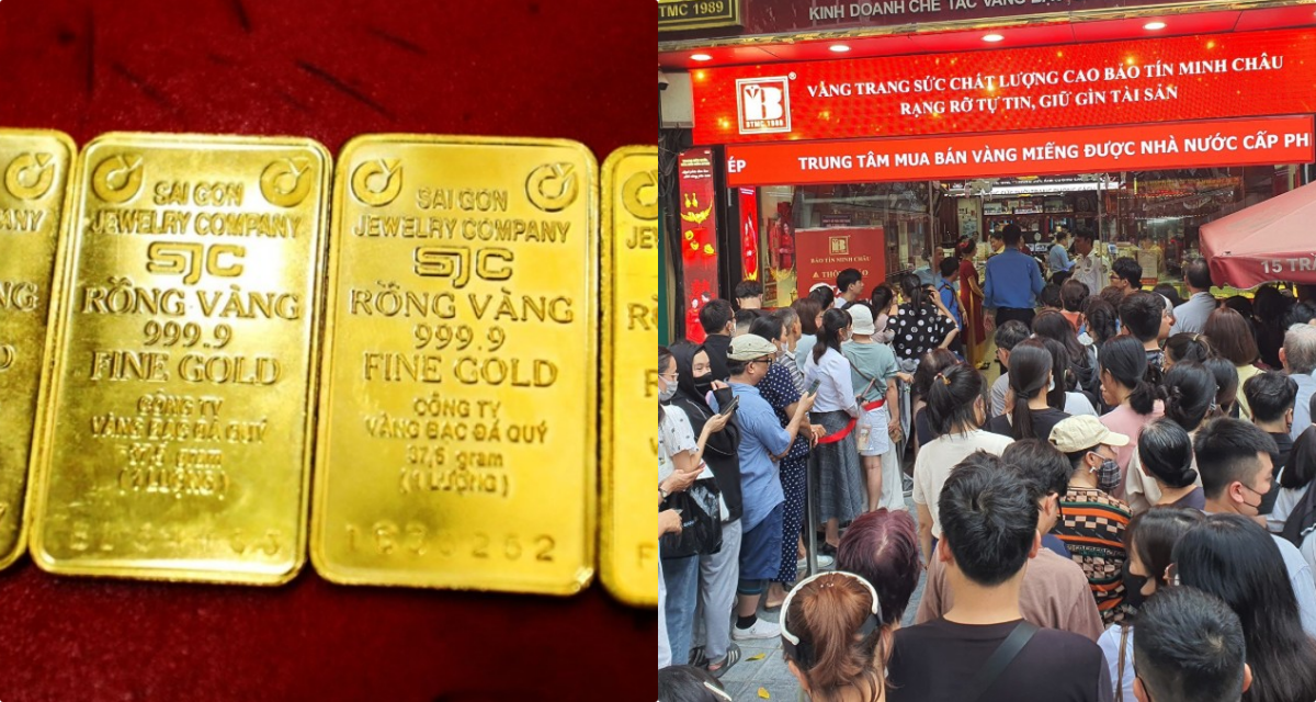 Bảng gi&aacute; v&agrave;ng h&ocirc;m nay trưa 19/10: V&agrave;ng SJC v&agrave;ng 9999 nơi giảm gần triệu đồng, nơi ngược d&ograve;ng tăng!