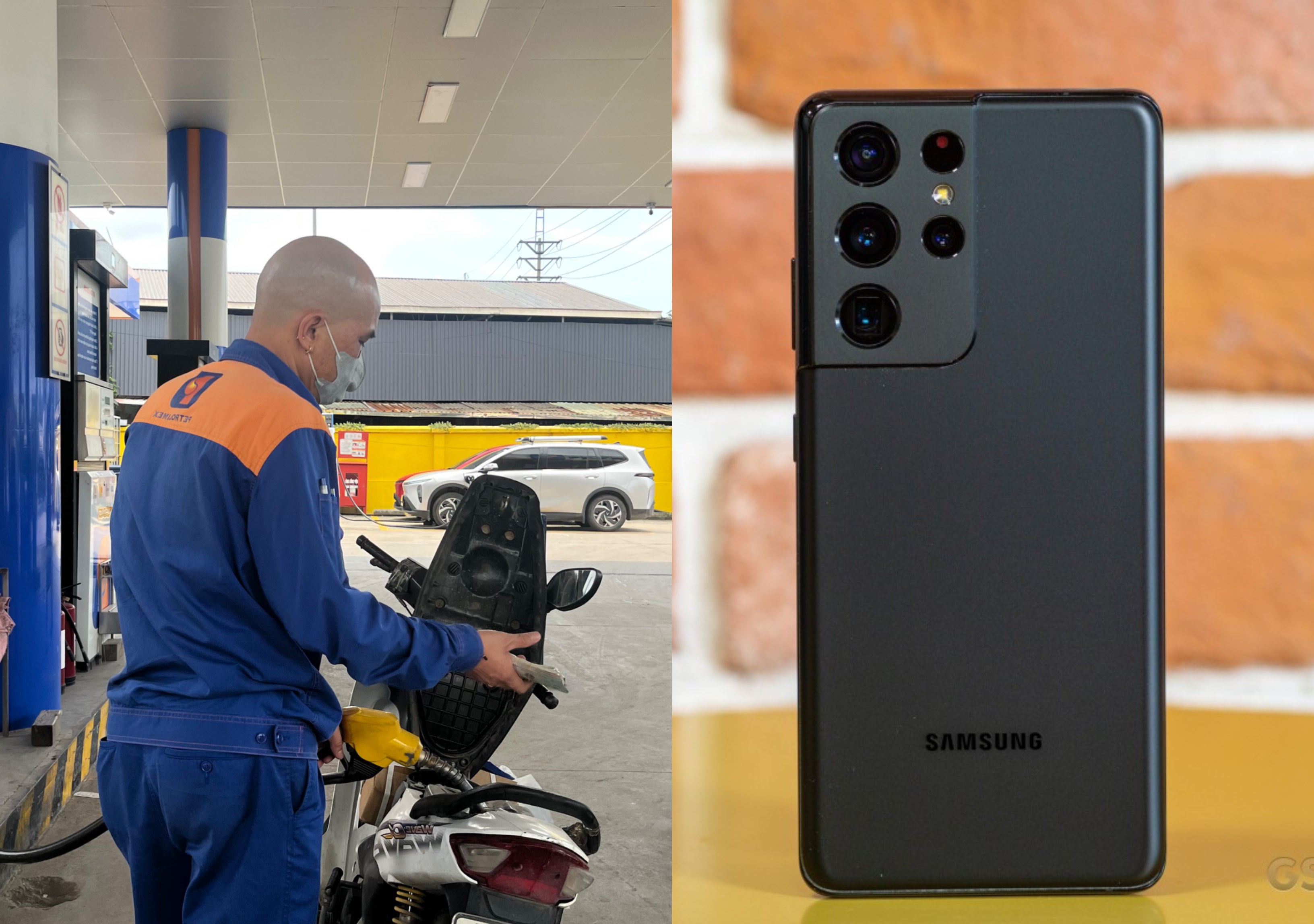 Bảng gi&aacute; xăng dầu h&ocirc;m nay 19/10: Xăng E5, E10, dầu diesel đều dưới 29.000 đồng Galaxy S21 Ultra rẻ