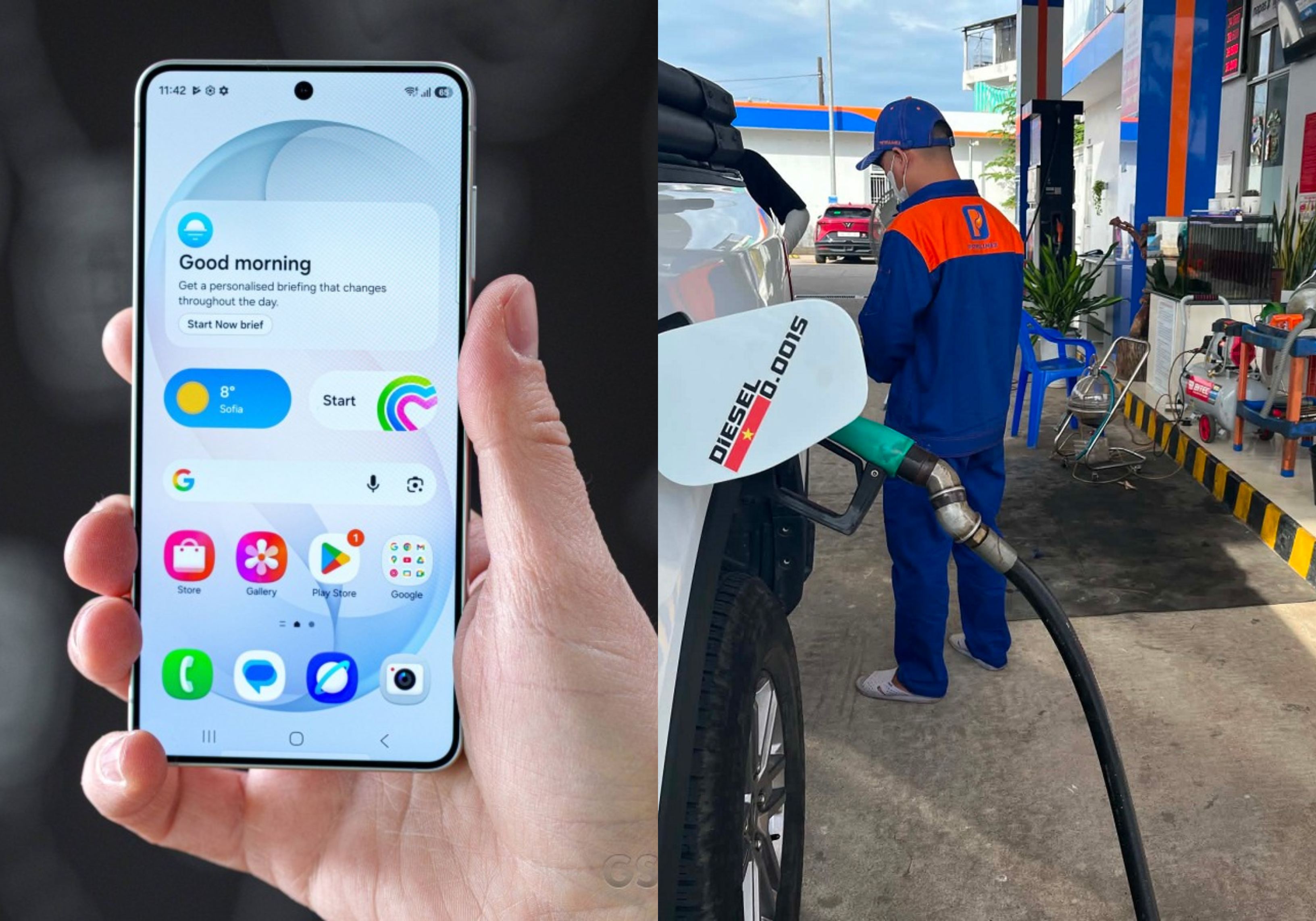 Gi&aacute; xăng dầu chiều 19/10: Xăng E5, E10 quay đầu về đ&aacute;y, dầu diesel đ&atilde; rẻ hơn, Galaxy S26 hạ s&acirc;u