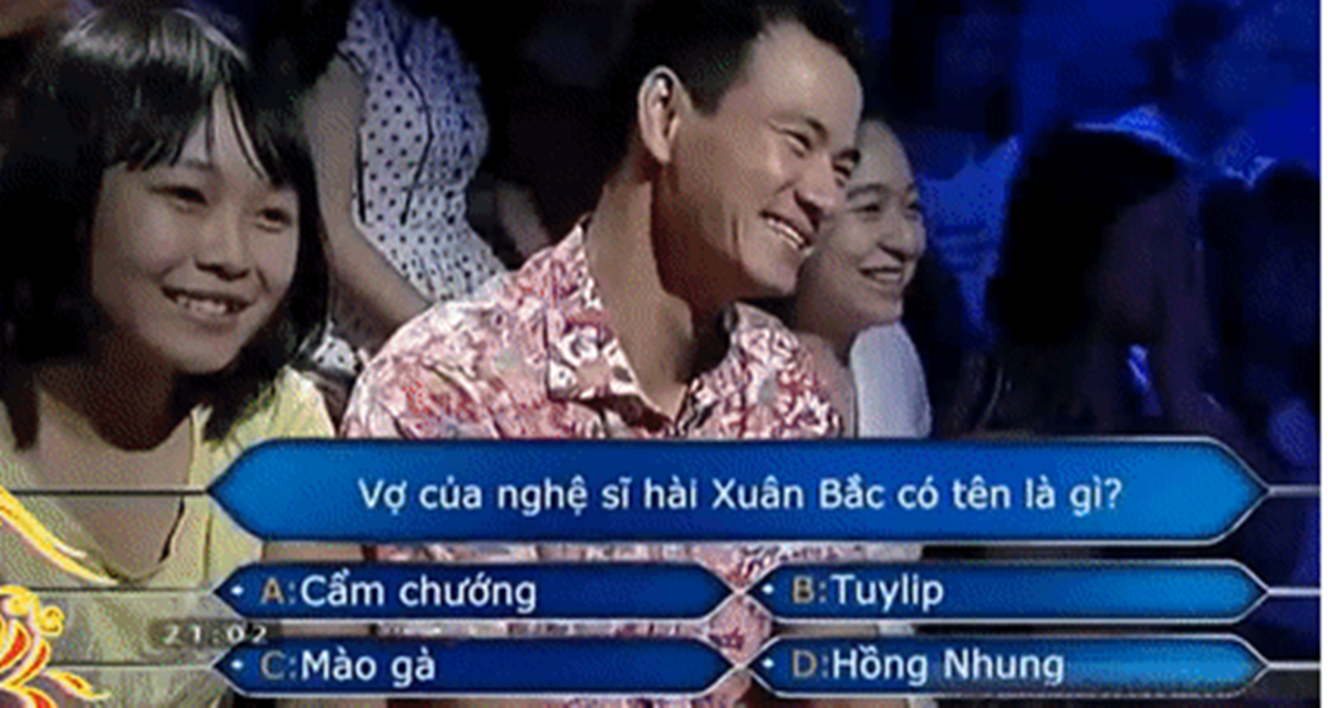 C&acirc;u hỏi về vợ NSND Xu&acirc;n Bắc từng g&acirc;y tranh c&atilde;i trong chương tr&igrave;nh Ai L&agrave; Triệu Ph&uacute;