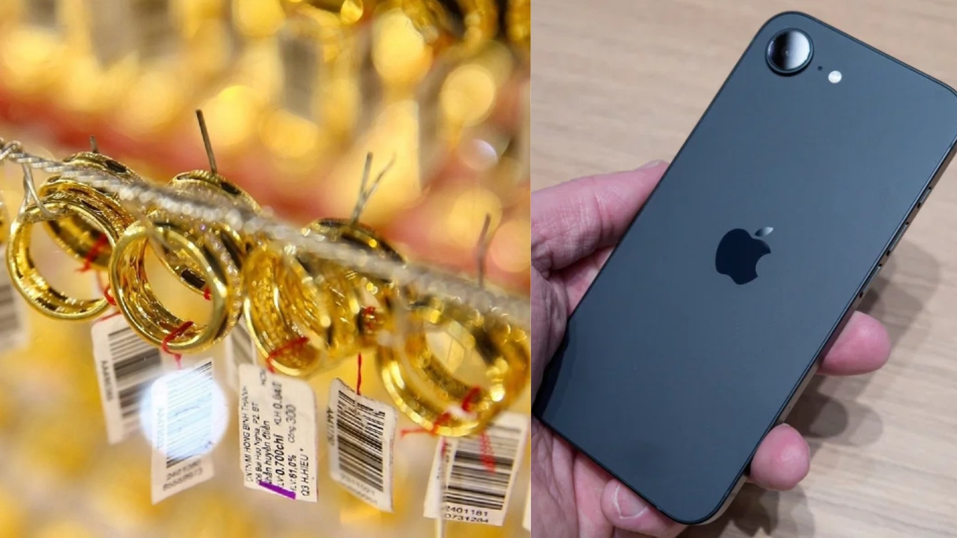 Gi&aacute; v&agrave;ng h&ocirc;m nay chiều 20/10: V&agrave;ng SJC v&agrave; DOJI giảm mạnh xuống 142,6 triệu, iPhone 17e rẻ b&egrave;o