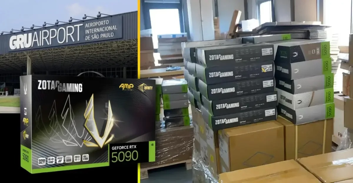 Hai kiện h&agrave;ng card đồ họa RTX 5090 trị gi&aacute; nửa triệu đ&ocirc; biến mất b&iacute; ẩn tại s&acirc;n bay Brazil