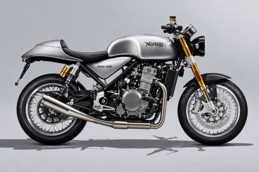 Norton 450 lộ diện: Naked bike Anh Quốc 45 m&atilde; lực sắp ra mắt, quyết đấu Royal Enfield v&agrave; Triumph