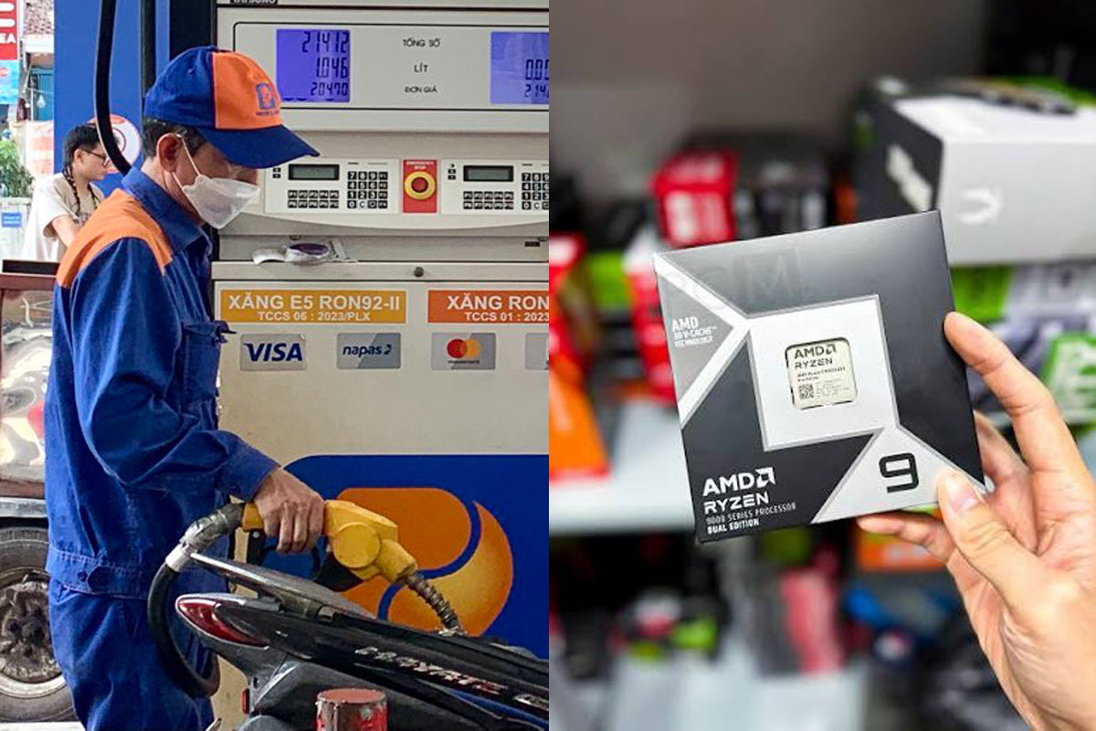 Gi&aacute; xăng dầu h&ocirc;m nay 22/10: Dầu diesel tăng hơn 400 đồng/l&iacute;t, CPU AMD Ryzen 9 gi&aacute; vẫn cực mềm