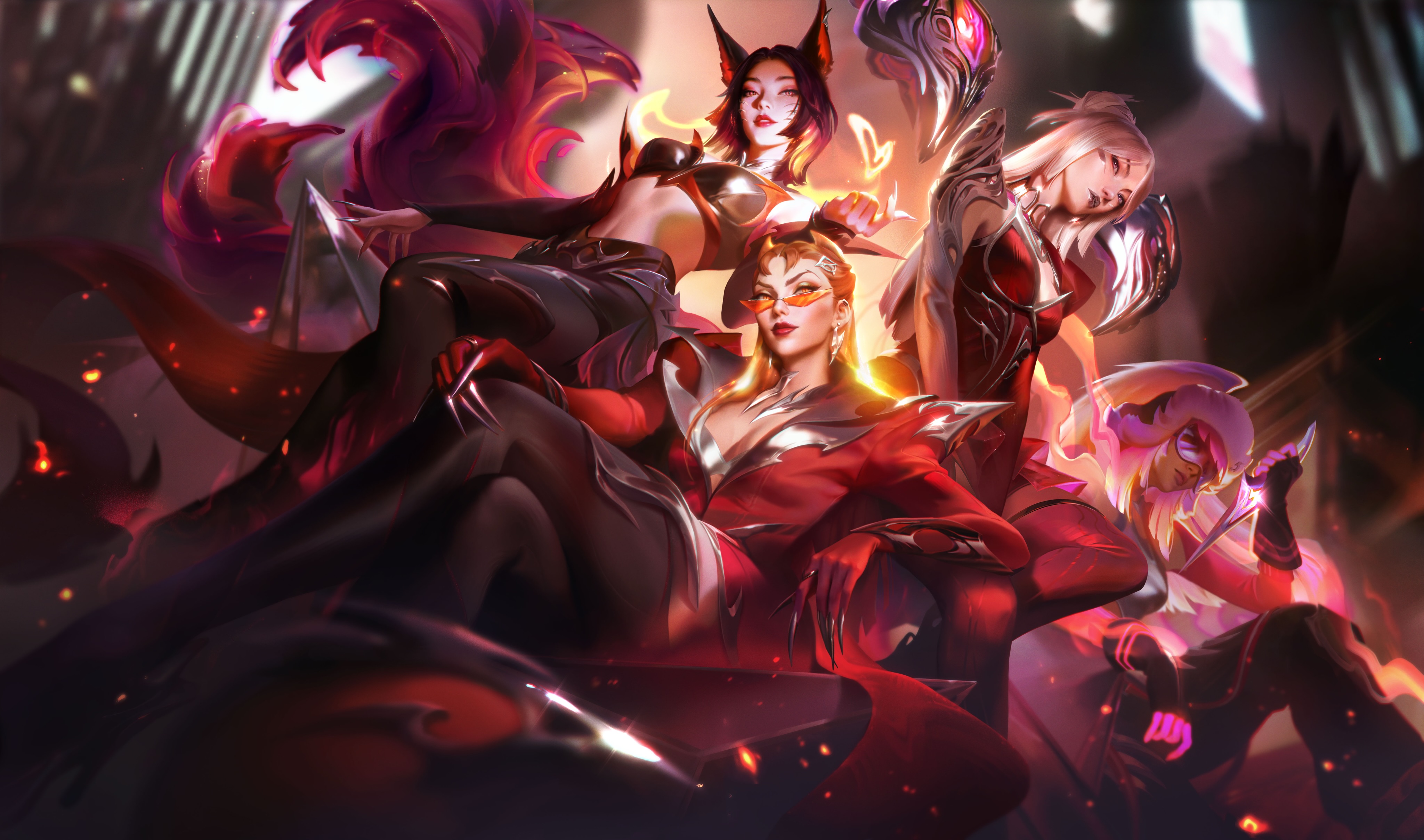 LMHT: Riot Games h&eacute; lộ loạt trang phục K/DA Firestarter mới