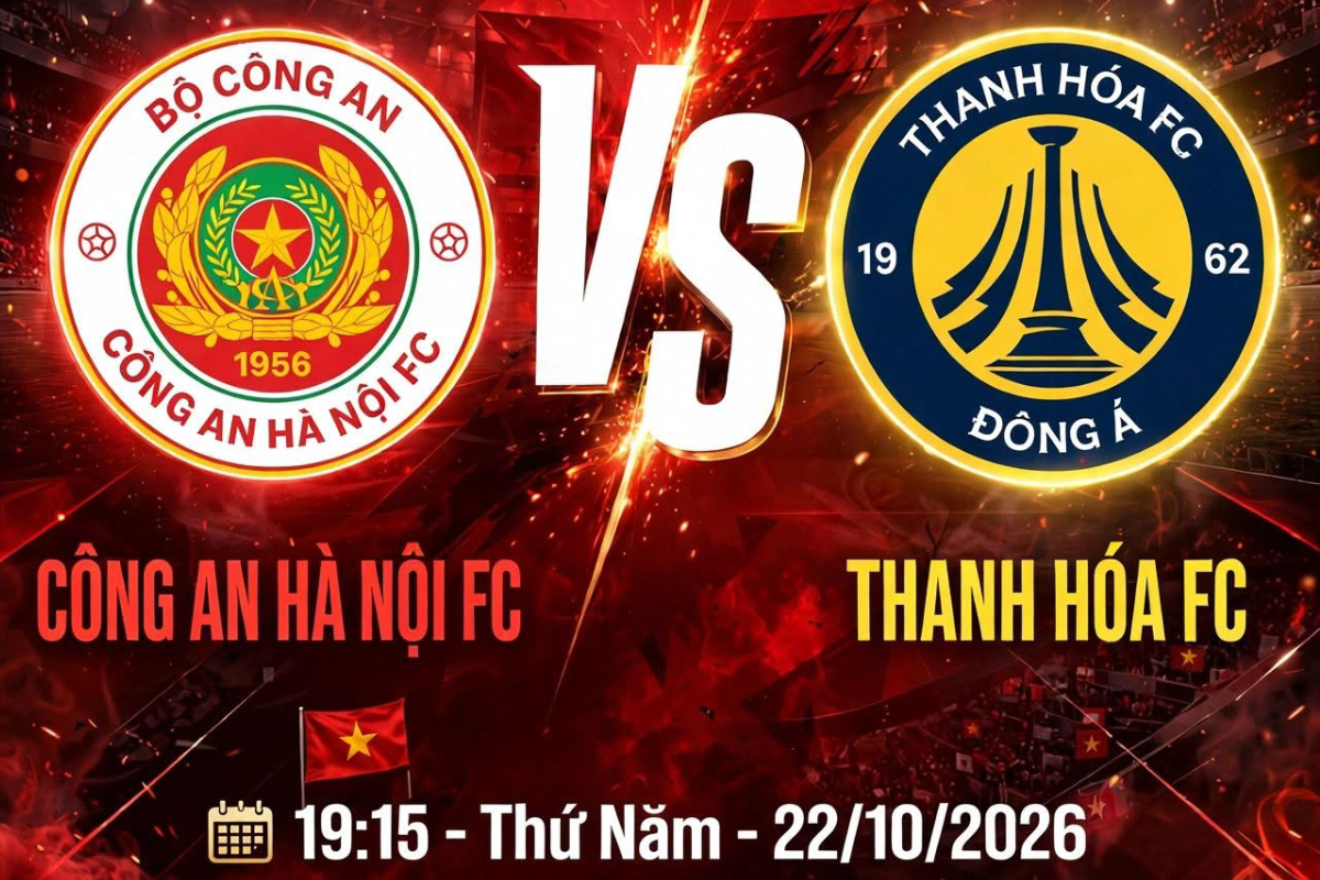 VTV TRỰC TIẾP b&oacute;ng đ&aacute; Việt Nam h&ocirc;m nay 22/10 - Link xem trực tiếp CAHN vs Thanh H&oacute;a tr&ecirc;n VTV6