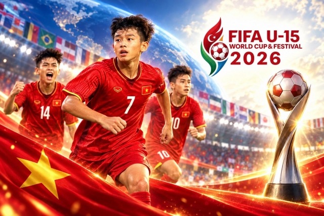 Kết quả b&oacute;ng đ&aacute; U15 Việt Nam vs U15 Mauritius h&ocirc;m nay 25/10 - U15 World Cup 2026: Ngược d&ograve;ng kịch t&iacute;nh