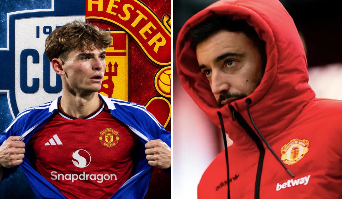 Bruno Fernandes đếm ngược ng&agrave;y rời Old Trafford, Man United k&iacute;ch hoạt bom tấn Nico Paz thay thế?
