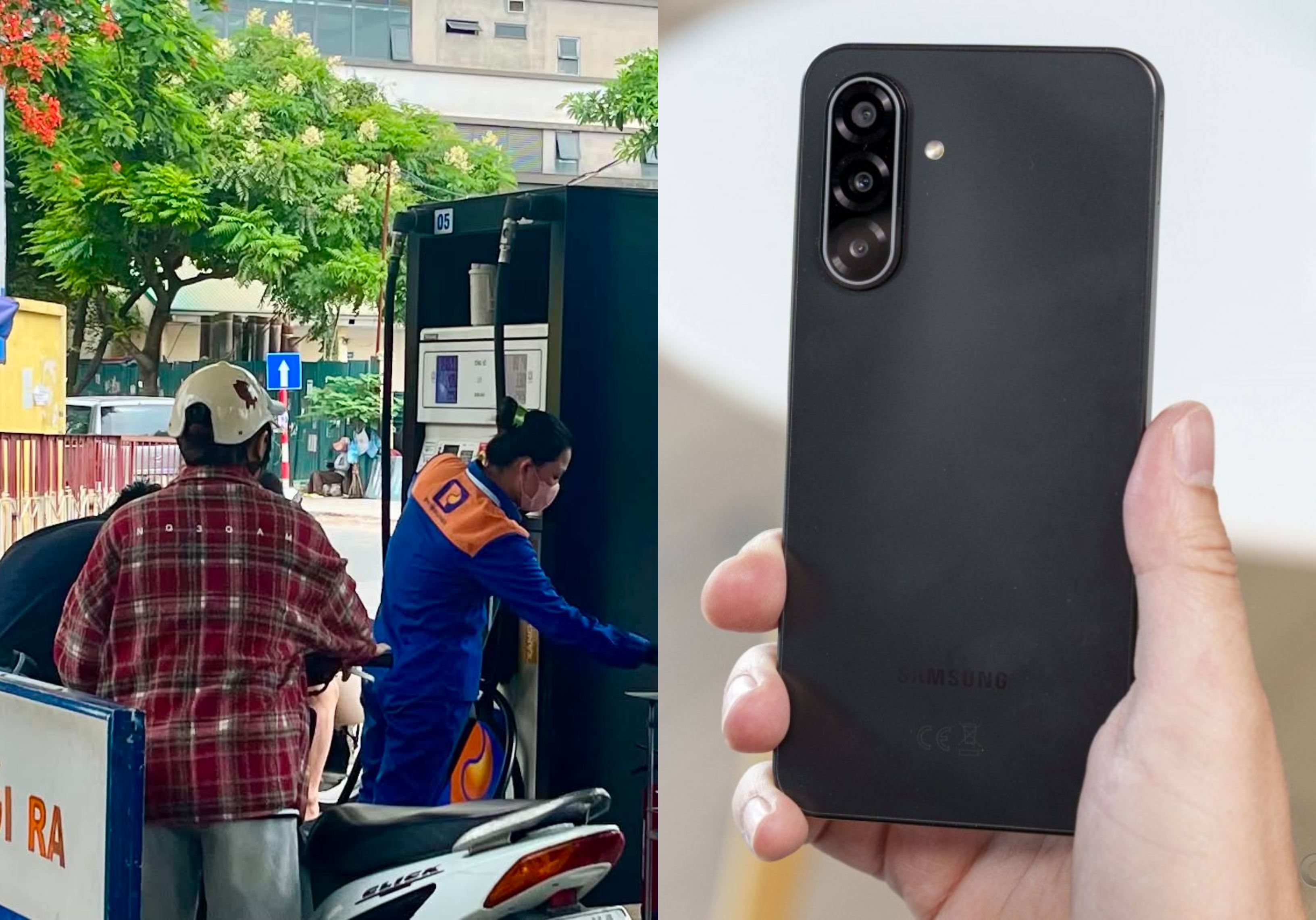 Gi&aacute; xăng dầu chiều 26/10: Xăng E5, E10 giảm s&acirc;u từ tuần trước, dầu Diesel kh&ocirc;ng qu&aacute; 30.000 đồng, Galaxy A17 rẻ b&egrave;o