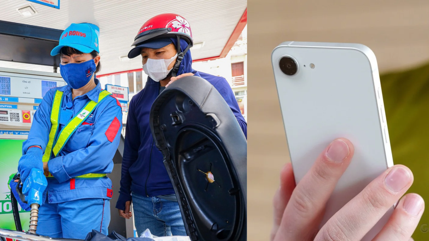 Gi&aacute; xăng dầu h&ocirc;m nay trưa 26/10: E5 giảm 1.610 đồng, E10 giảm gần 1.900 đồng, iPhone 16e rẻ b&egrave;o
