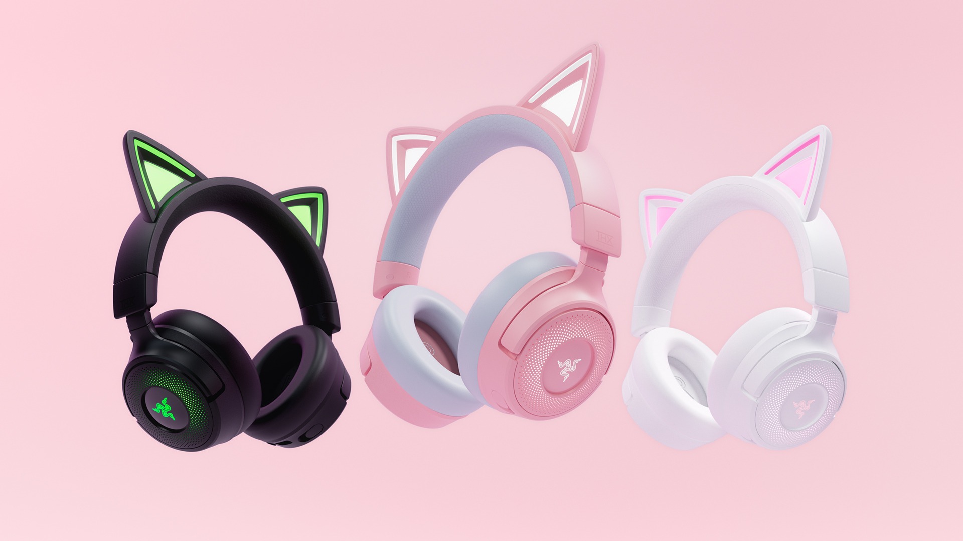 Razer Kraken Kitty V3 ra mắt: Tai nghe gaming tai m&egrave;o RGB d&agrave;nh cho streamer v&agrave; cosplayer