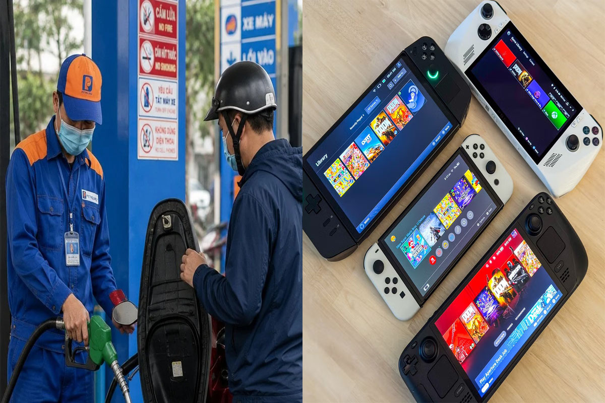 Gi&aacute; xăng dầu h&ocirc;m nay 27/10: Xăng E10 c&aacute;ch đỉnh hơn 6.000 đồng, d&agrave;n m&aacute;y chơi game cầm tay gi&aacute; c&oacute; rẻ?