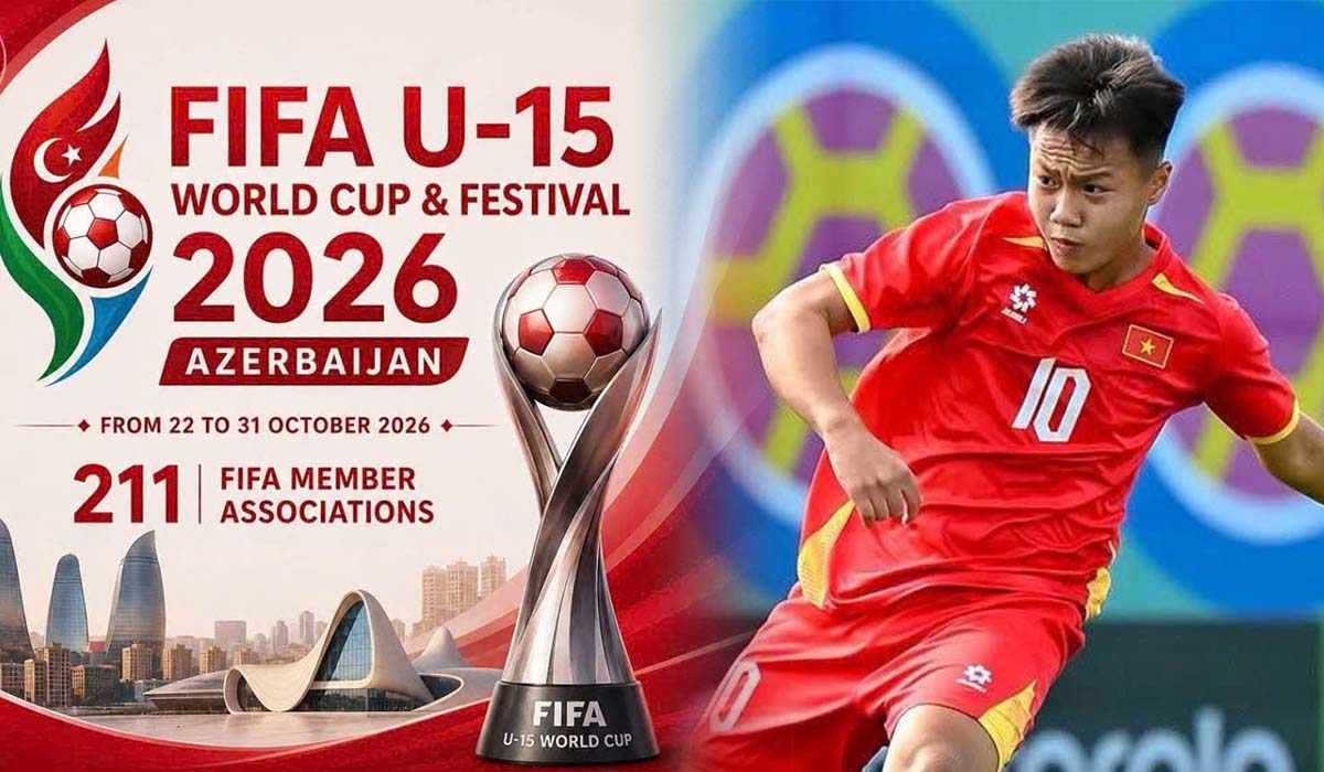 Gi&agrave;nh v&eacute; đi tiếp tại World Cup 2026, U15 Việt Nam đứng trước cơ hội so t&agrave;i với Nhật Bản, Ph&aacute;p