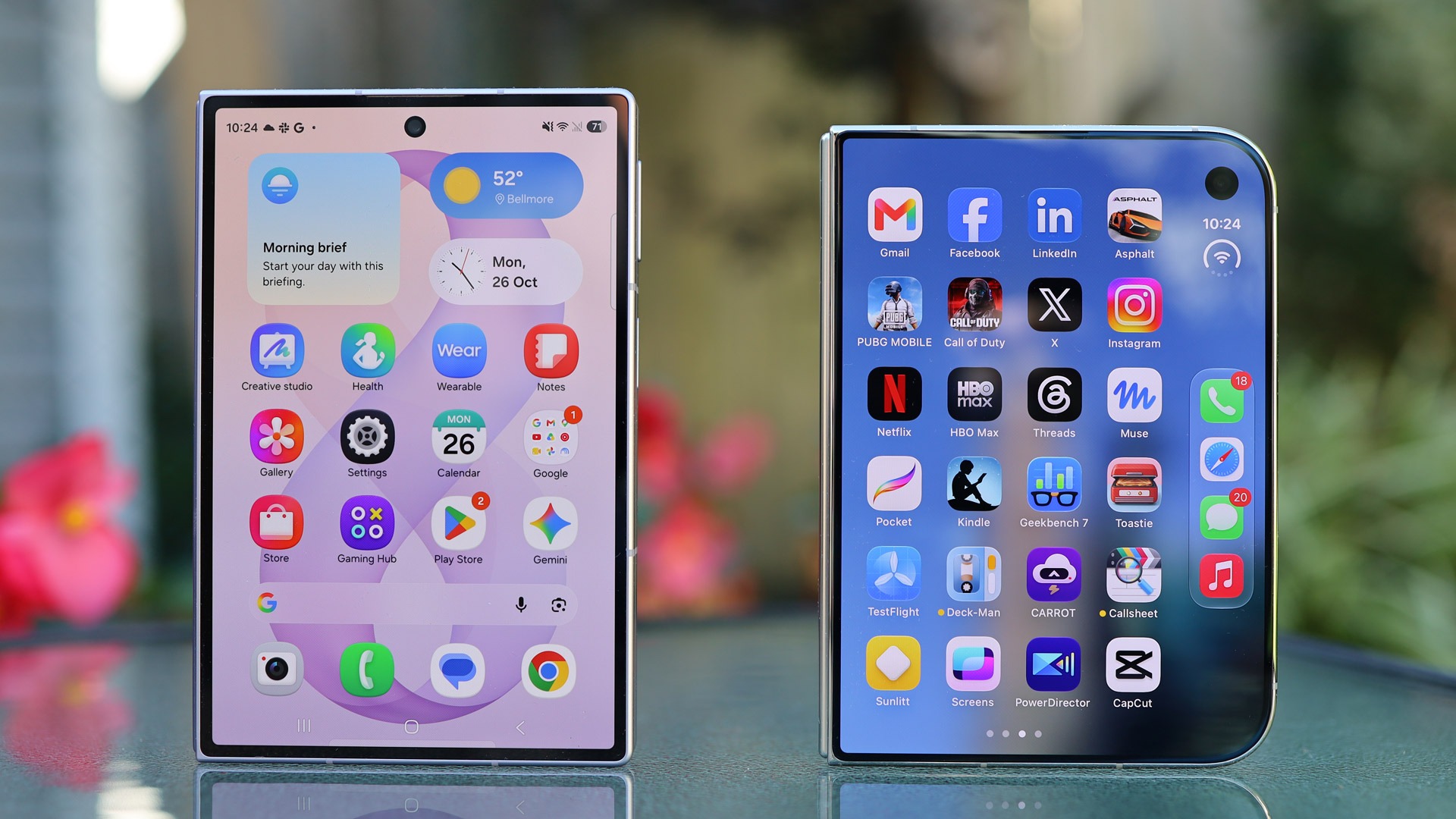 C&uacute; t&aacute;t đau cho Galaxy Z Fold8 l&eacute;p vế ho&agrave;n to&agrave;n trước iPhone Duo về hiệu năng đường d&agrave;i