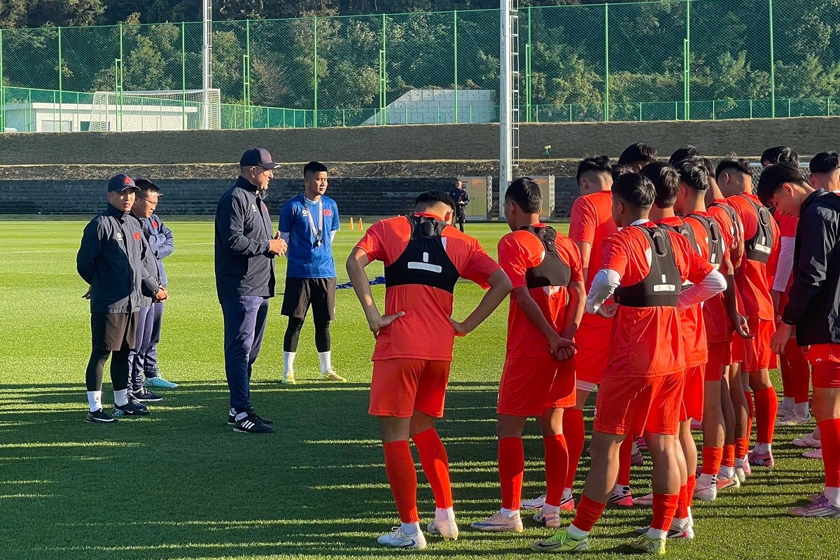 Trận đấu với U17 H&agrave;n Quốc bị hủy, U17 Việt Nam gặp đối thủ n&agrave;o trong h&ocirc;m nay 28/10
