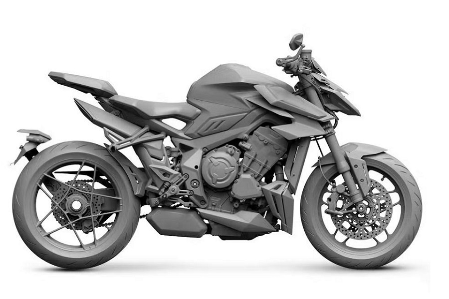 Zontes ZT 903 R lộ diện: Naked bike Trung Quốc 135 m&atilde; lực, gắp sau đơn cực chất, đe dọa Yamaha MT-09