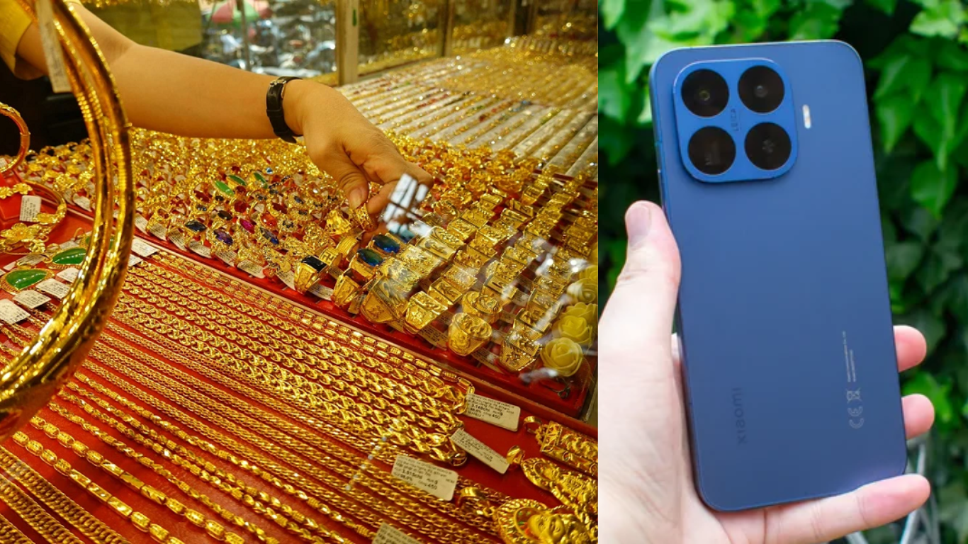 Gi&aacute; v&agrave;ng h&ocirc;m nay trưa 28/10: Gi&aacute; v&agrave;ng SJC bật tăng mạnh, thế giới phục hồi, Xiaomi 17T Pro gi&aacute; c&oacute; rẻ?