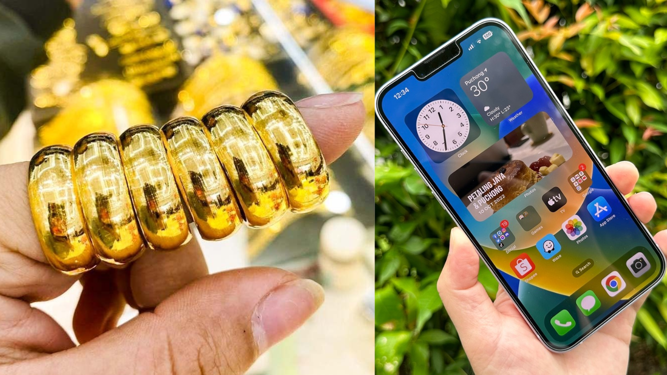 Gi&aacute; v&agrave;ng h&ocirc;m nay chiều 28/10: V&agrave;ng SJC tăng, BTMC ch&ecirc;nh lệch mua b&aacute;n hơn 5 triệu, iPhone 14 Plus c&oacute; giảm?