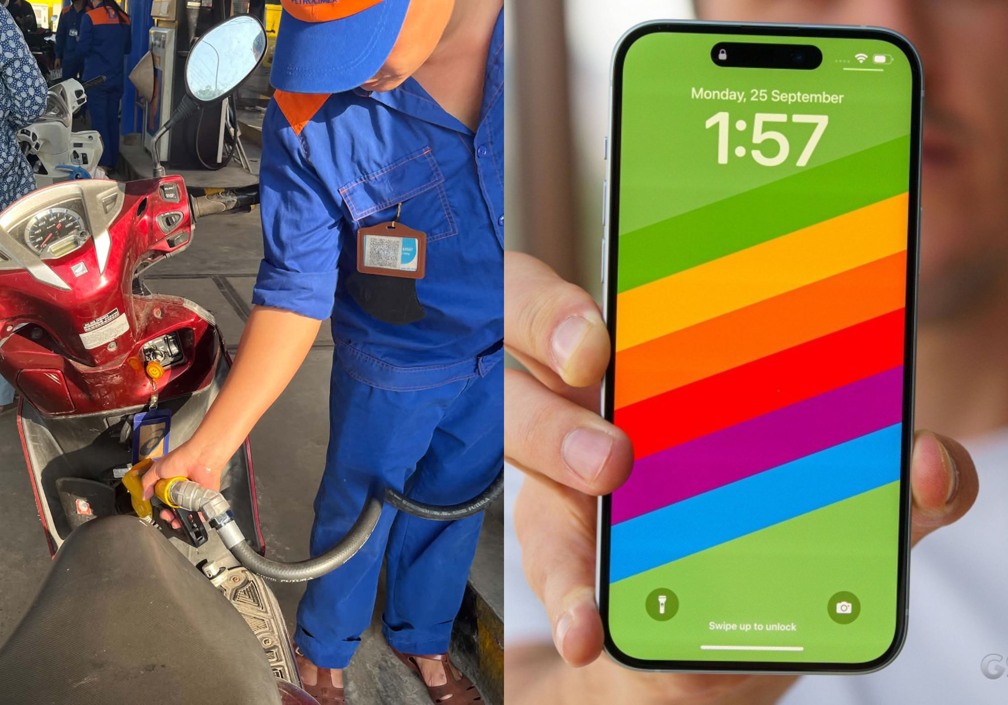 Gi&aacute; xăng dầu trưa 28/10: Dầu diesel rẻ hơn đỉnh 15.230 đồng/l&iacute;t, iPhone 15 Plus m&agrave;n dynamic lớn si&ecirc;u rẻ