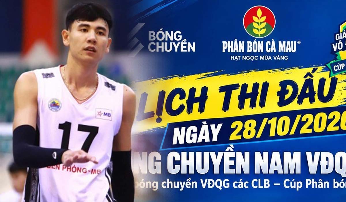 Lịch ph&aacute;t s&oacute;ng b&oacute;ng chuyền VĐQG 2026 h&ocirc;m nay 28/10 - K&ecirc;nh xem trực tiếp Bi&ecirc;n Ph&ograve;ng MB, CA TPHCM thi đấu